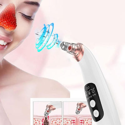 Electric Blackhead Remover Pore Vacuum Suction Face Cleaner Tool